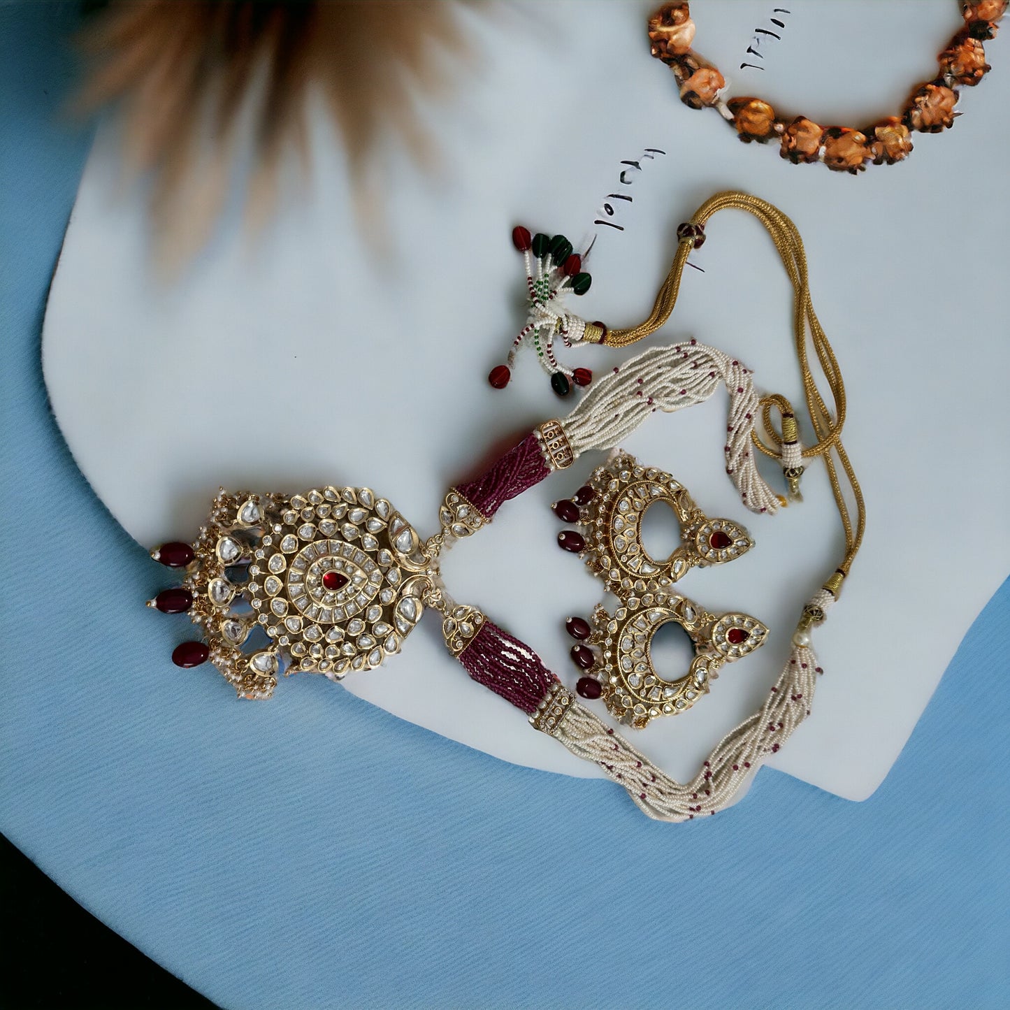 Kundan Necklace Set