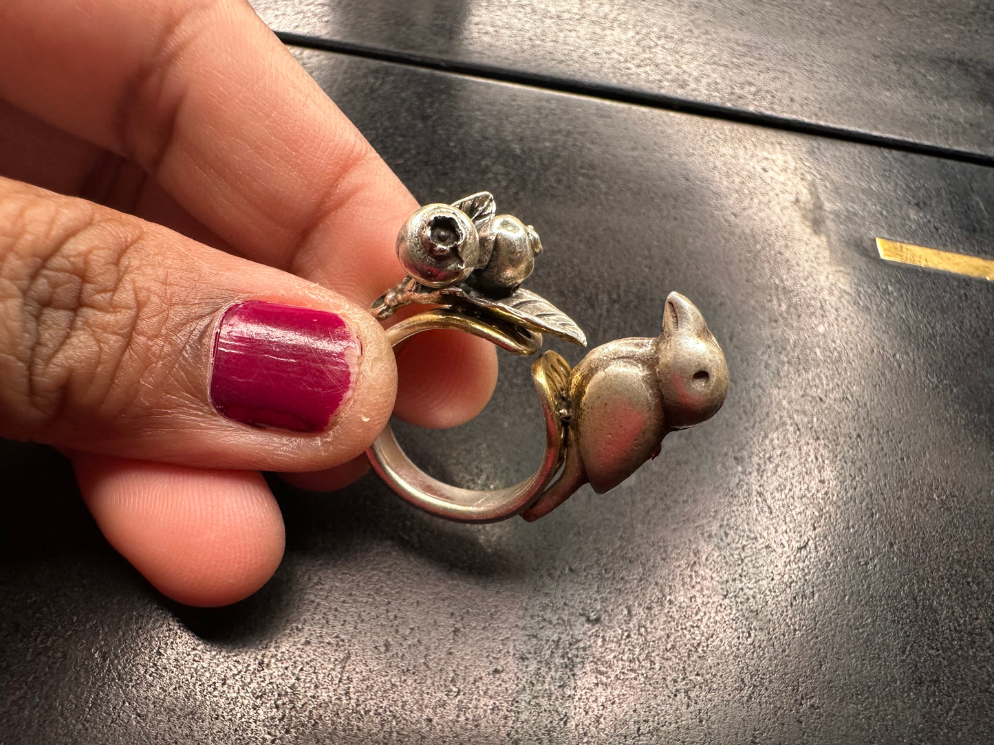 92.5 Silver Adjustable Ring