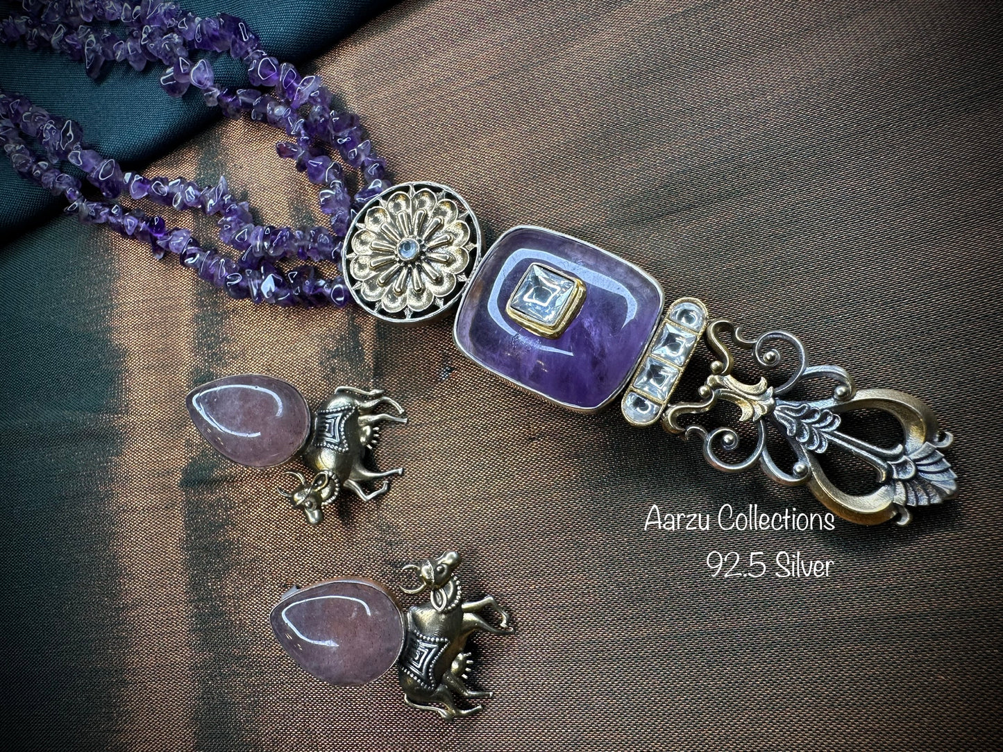 92.5 Silver designer inspired pendant