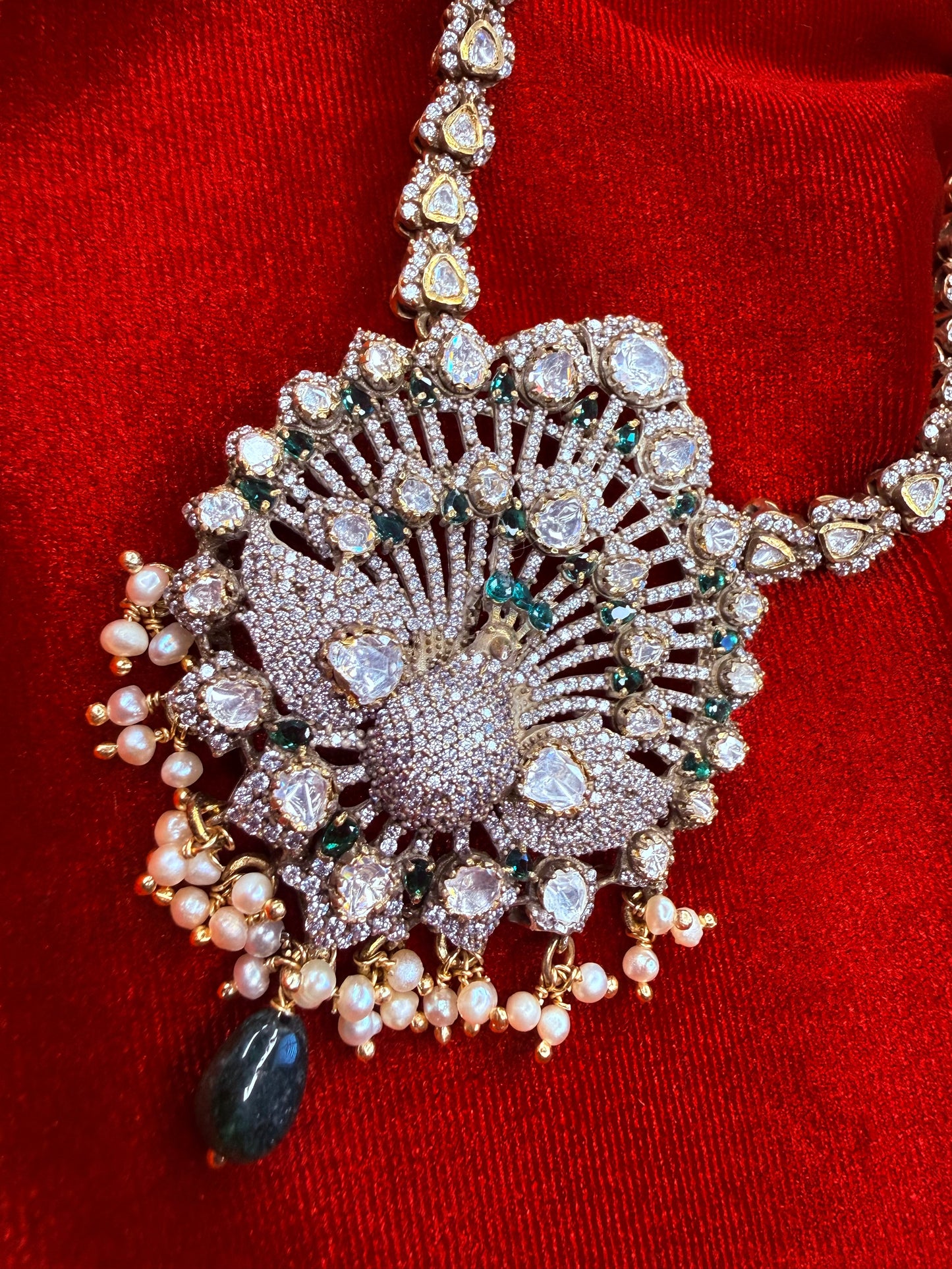 92.5 Silver Moissanite necklace
