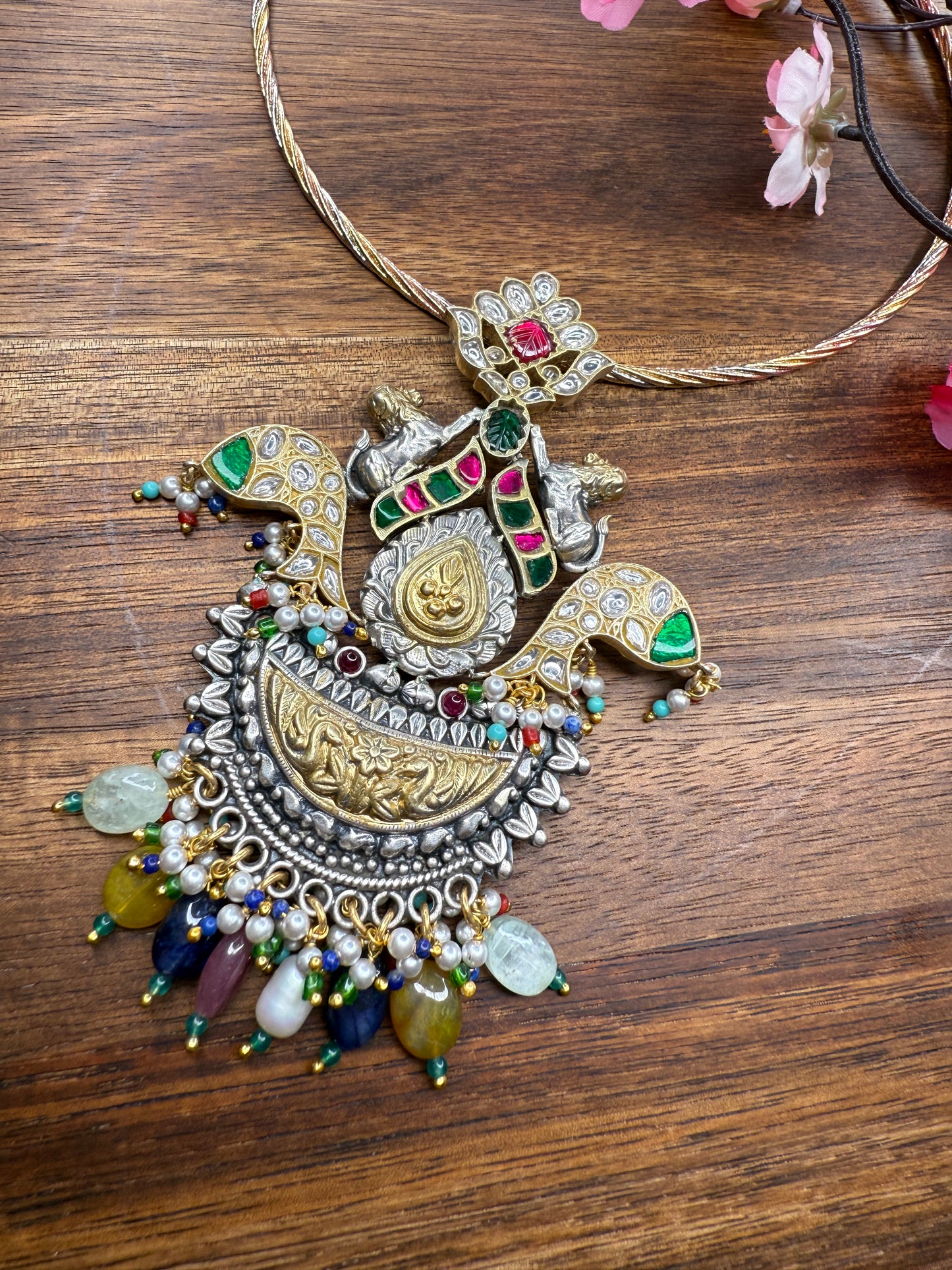 92.5 Silver fusion Pendant