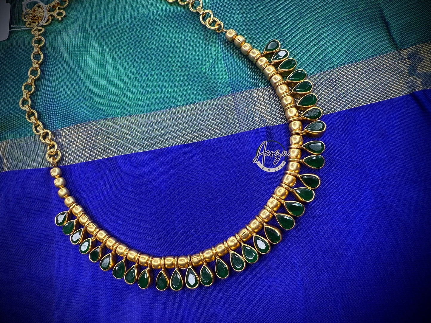 92.5 Silver base designer inspired necklace
