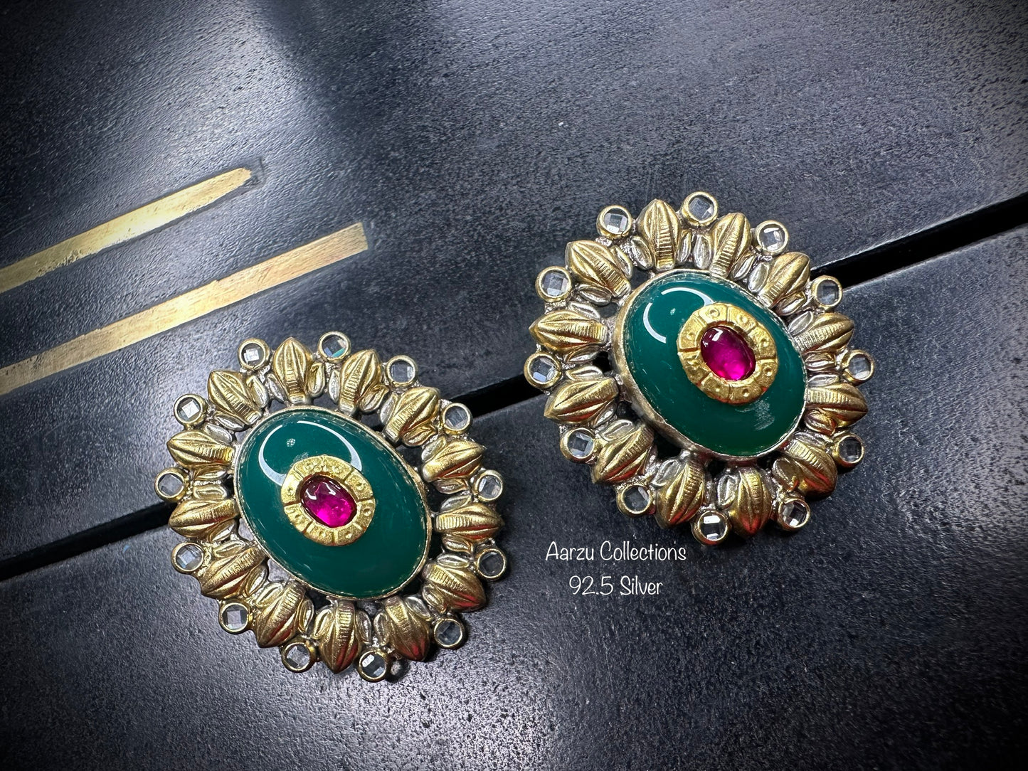 92.5 Silver Earring
