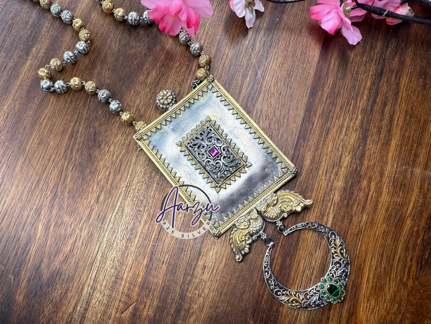 92.5 Silver fusion Pendant