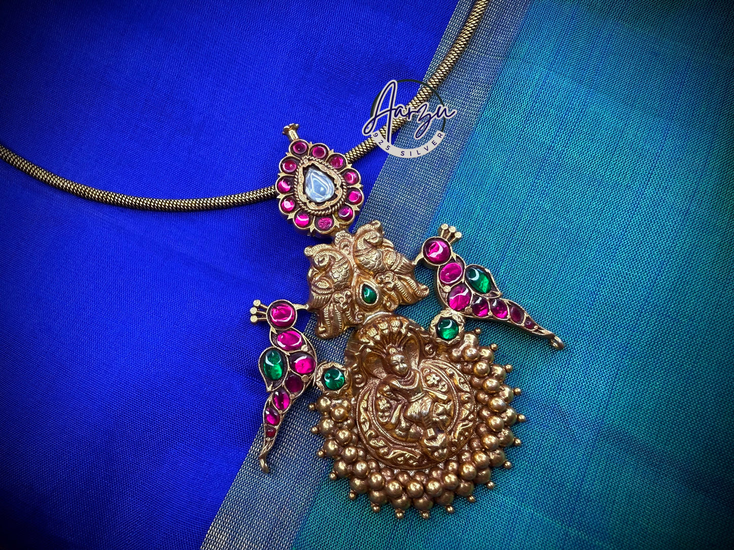 92.5 Silver vintage Pendant