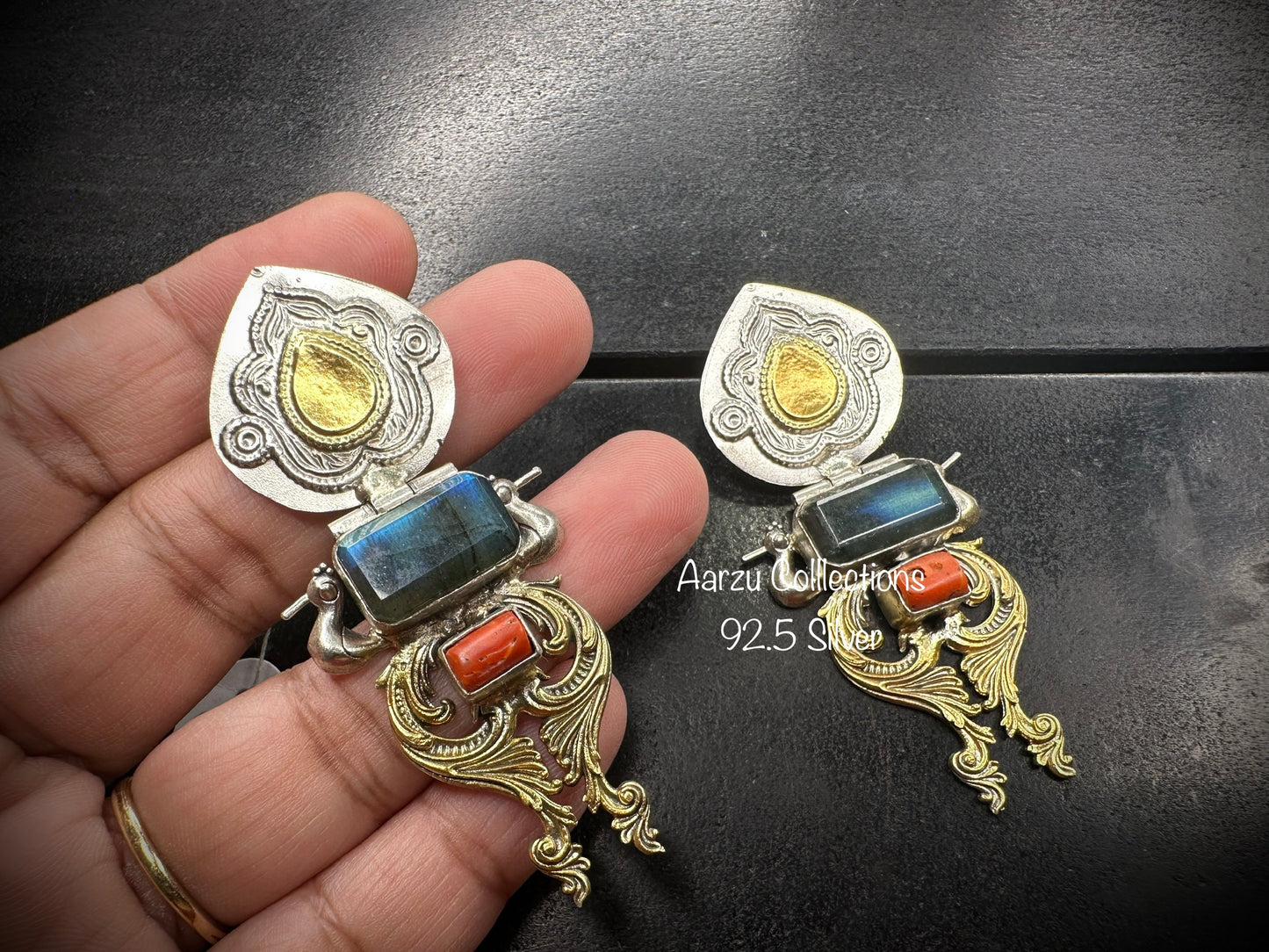 92.5 Silver Earrings