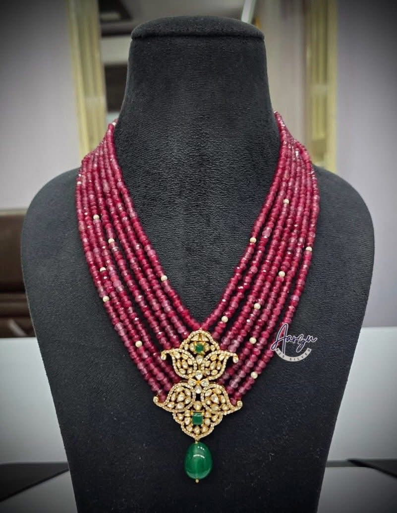 92.5 Silver Moissanite necklace