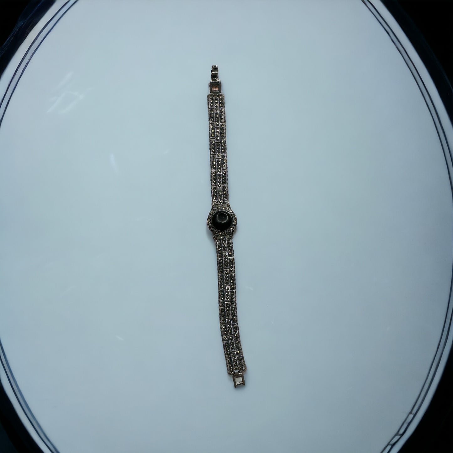 92.5 Silver Marcasite bracelet