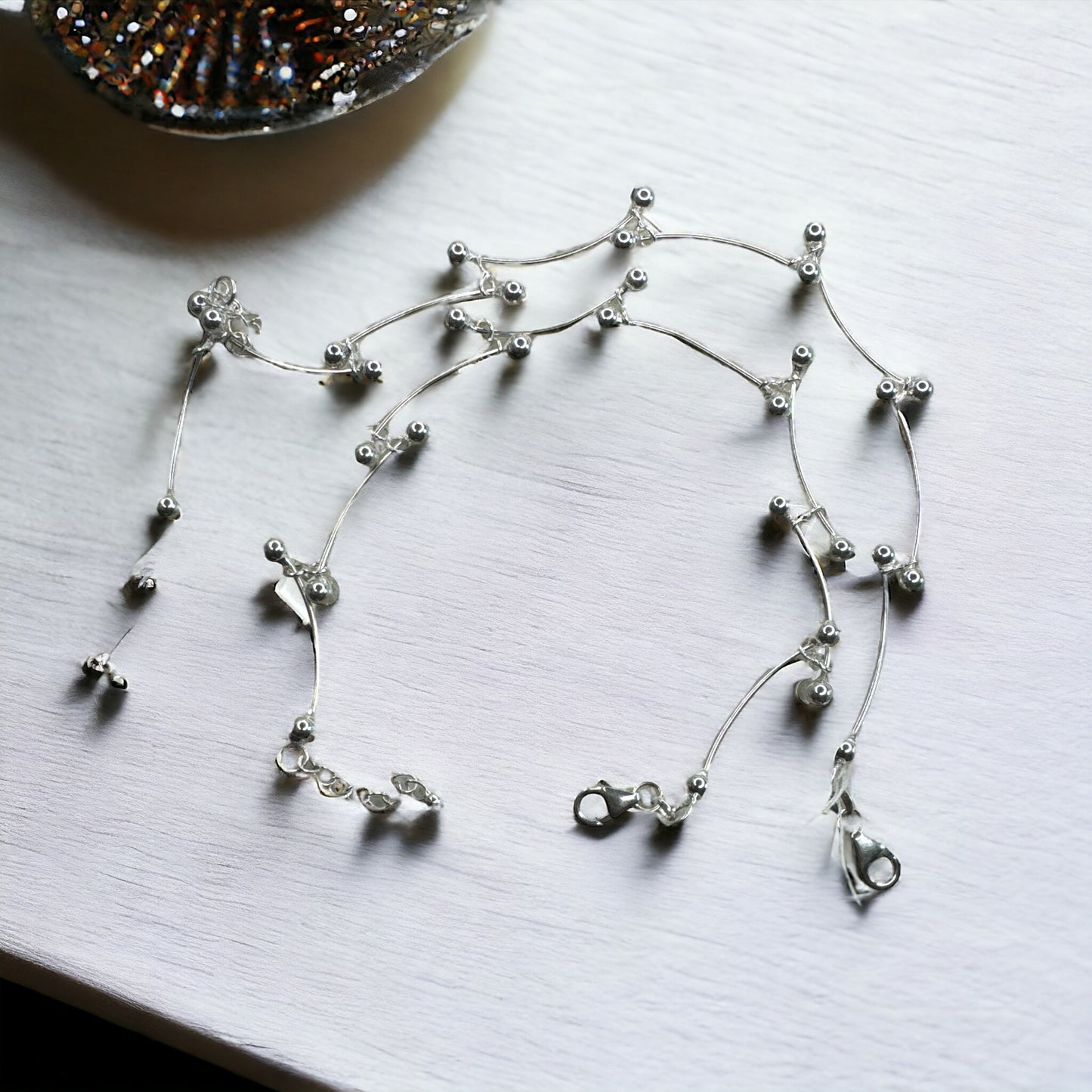 92.5 Silver Anklet