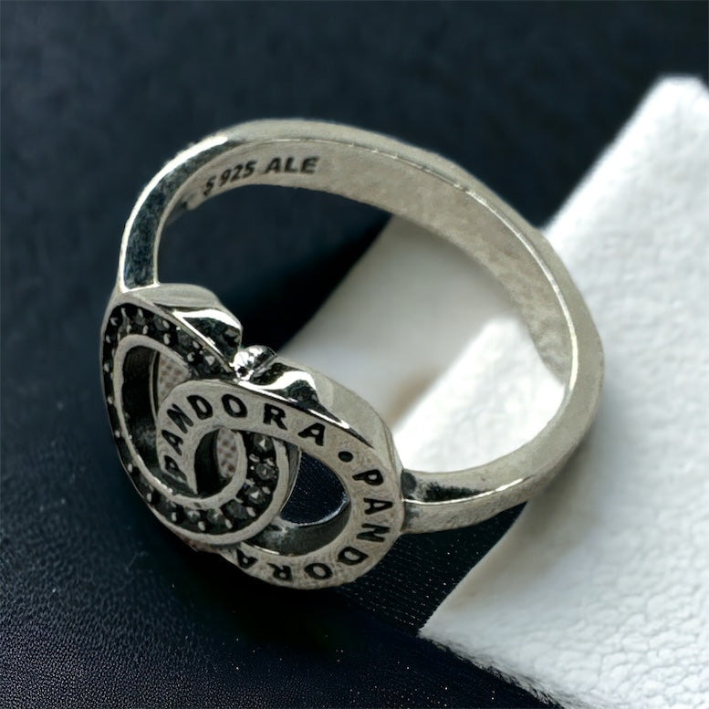 92.5 Silver Dainty Size 6 Ring