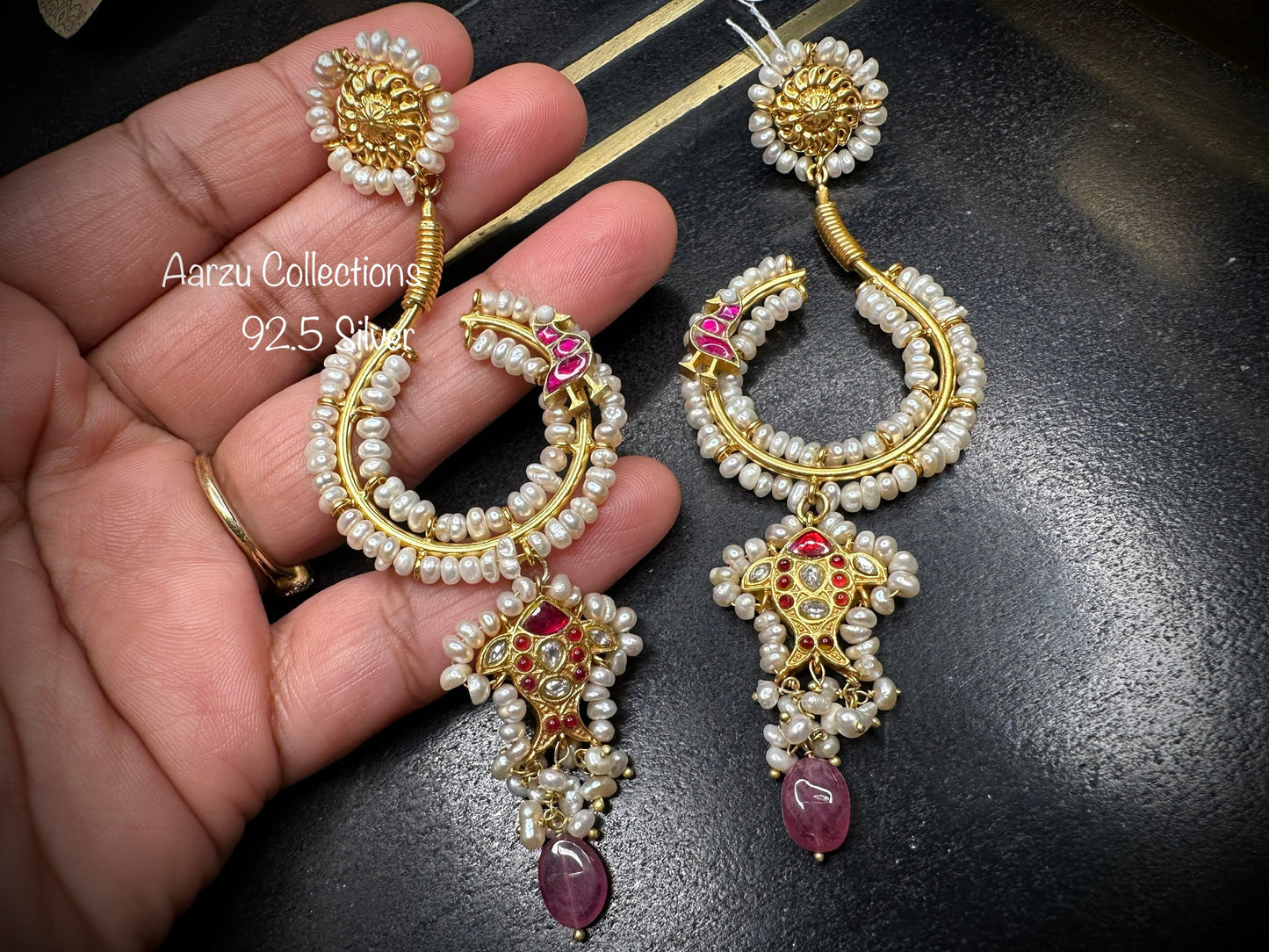 92.5 Silver Fusion Earrings