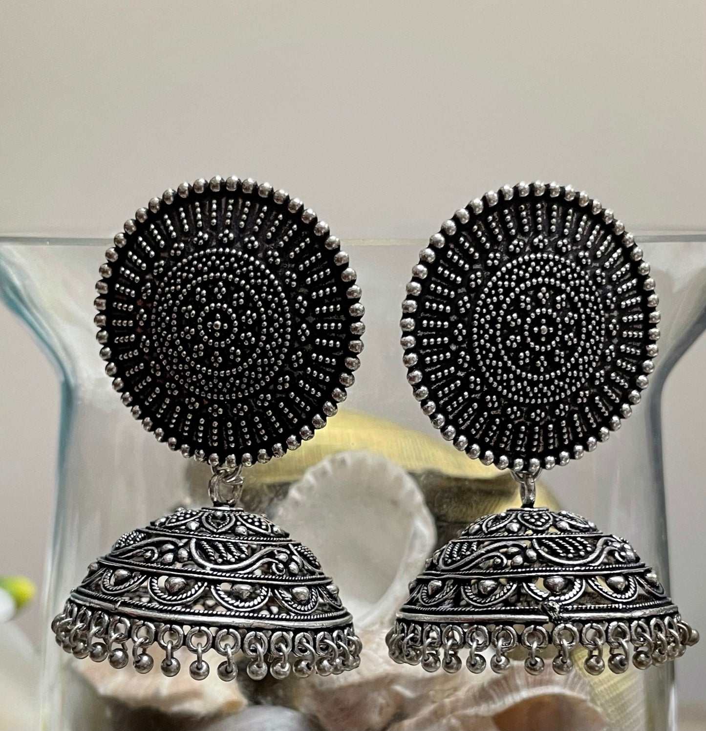 German Silver Earrings