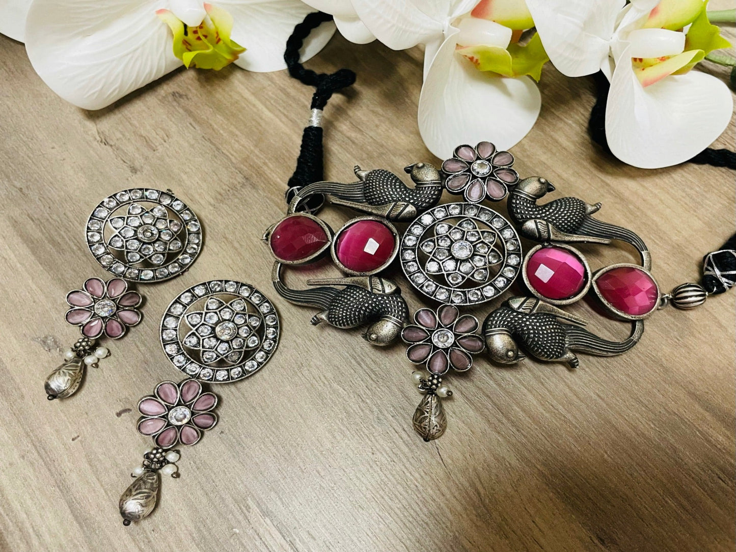 German Silver Choker Set