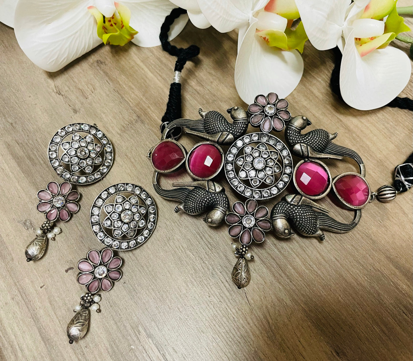 German Silver Choker Set