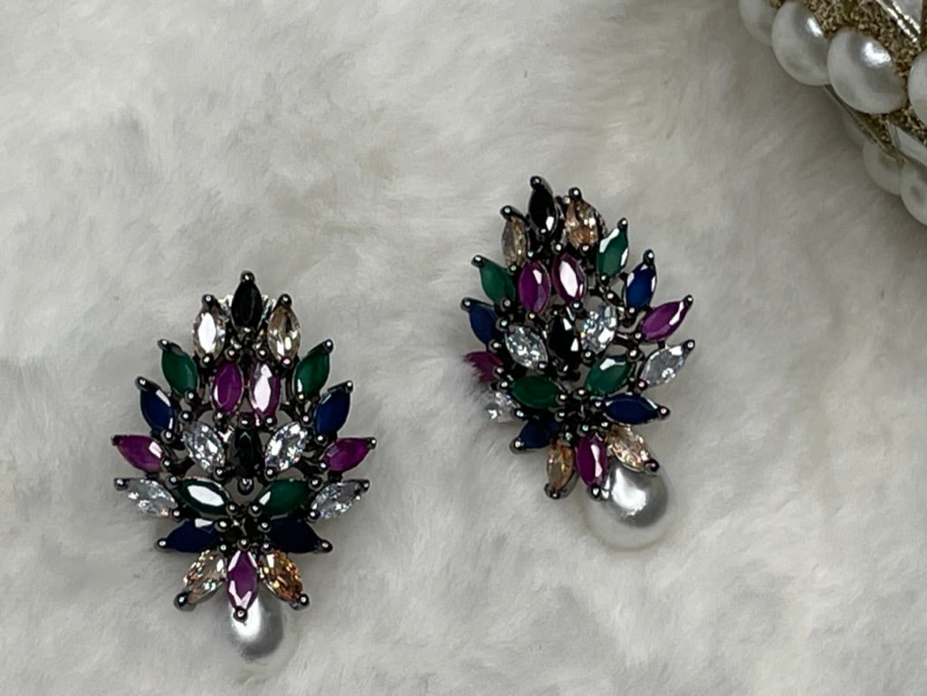 American Diamond Ear Stud