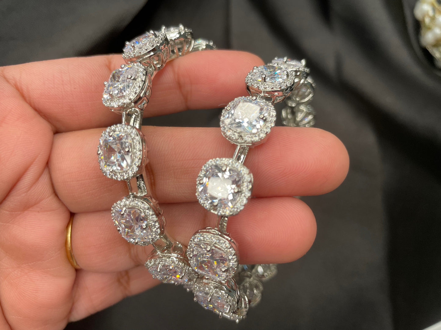 American Diamond Bangles