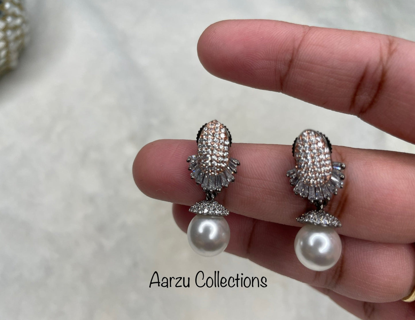 American Diamond Studs