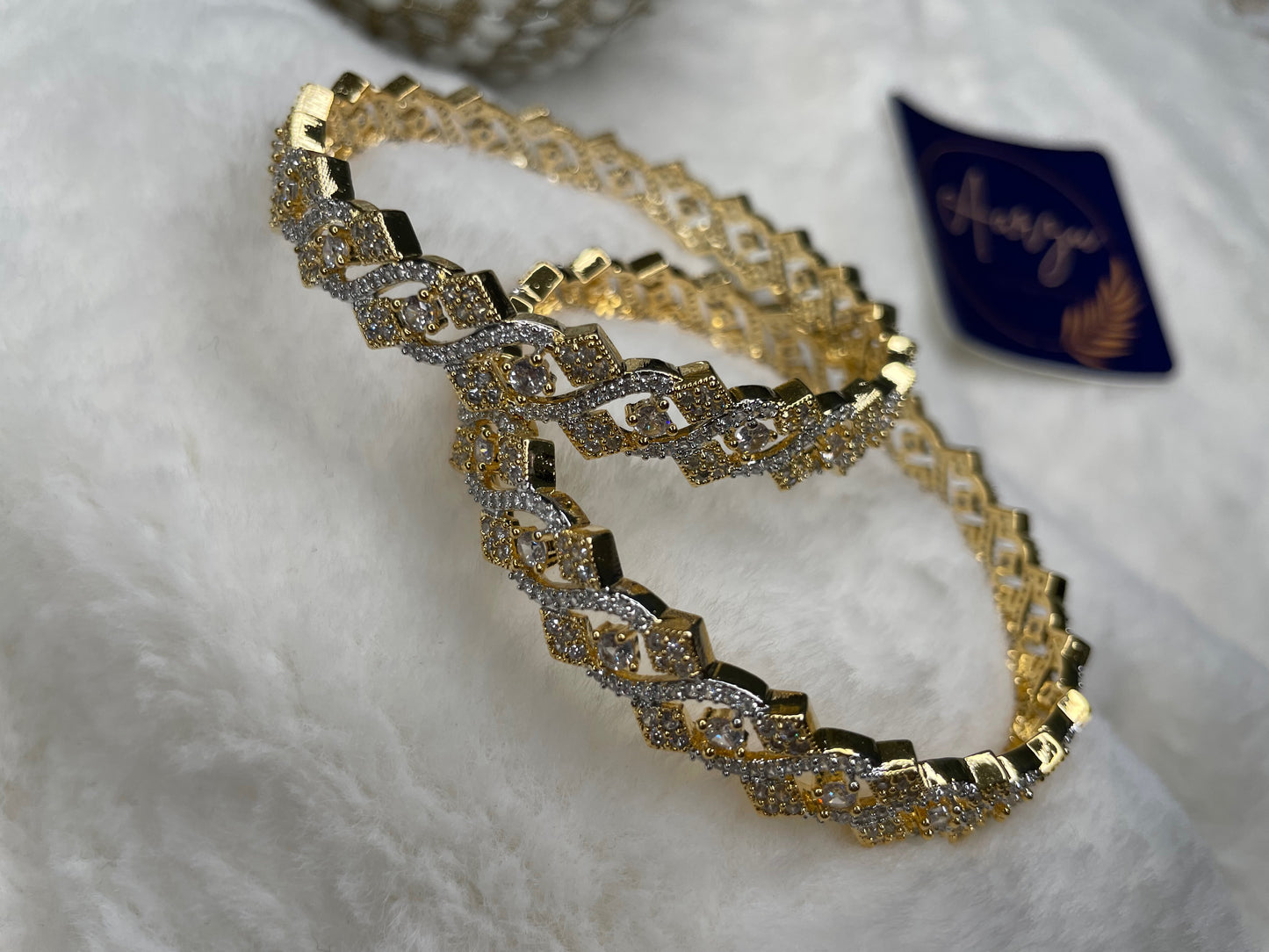 American Diamond Bangles