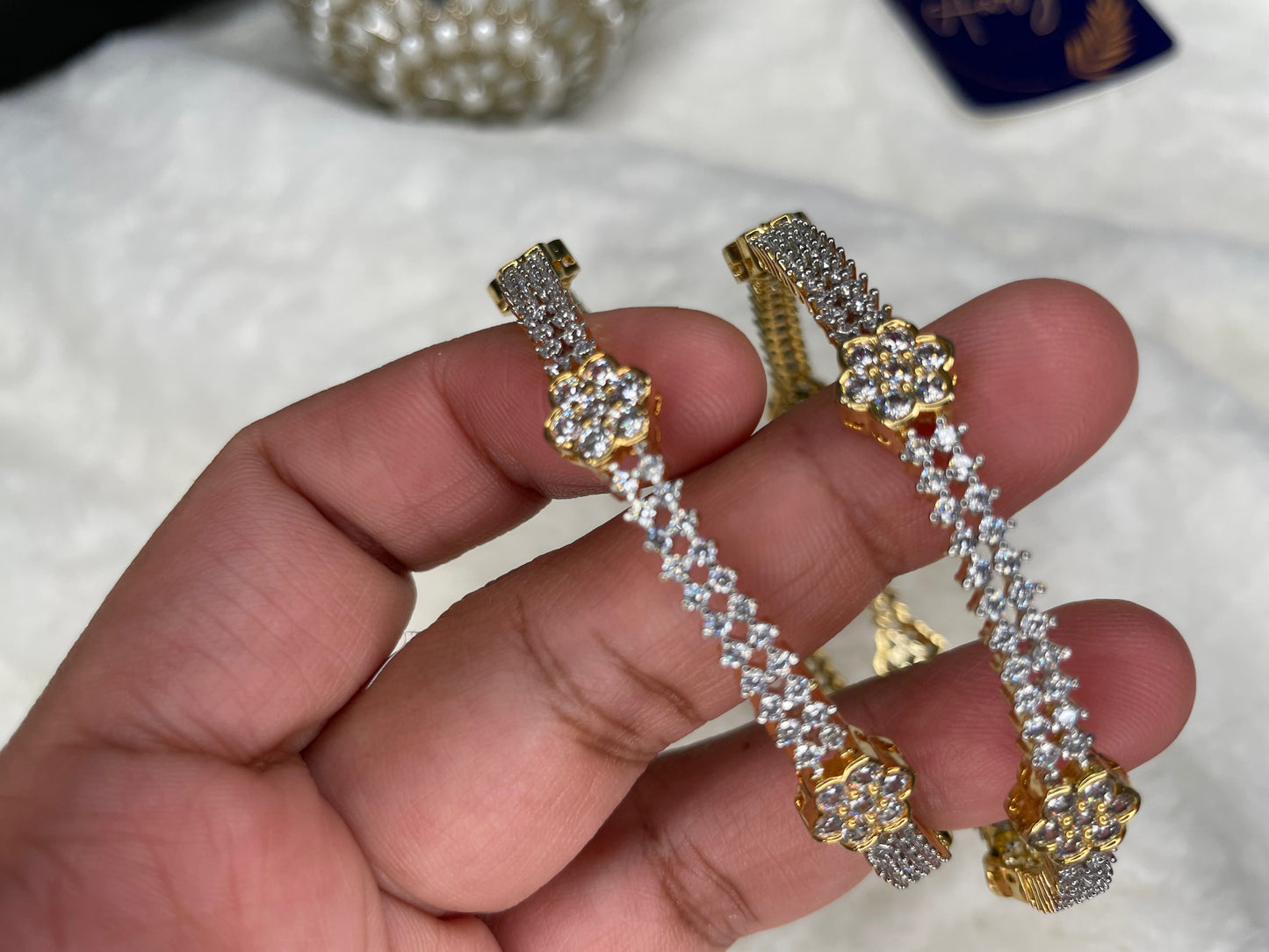 American Diamond Bangles