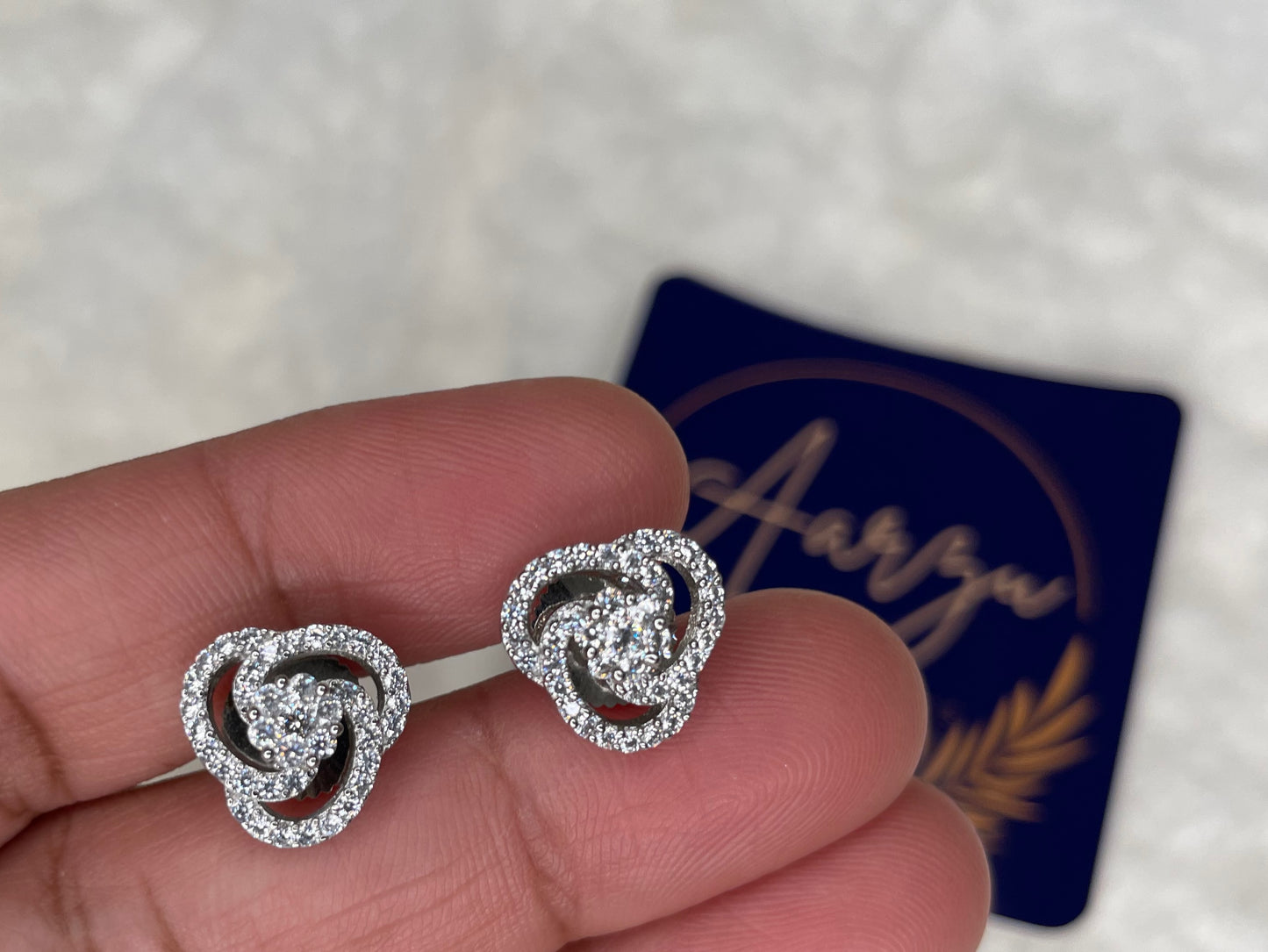 American Diamond Studs