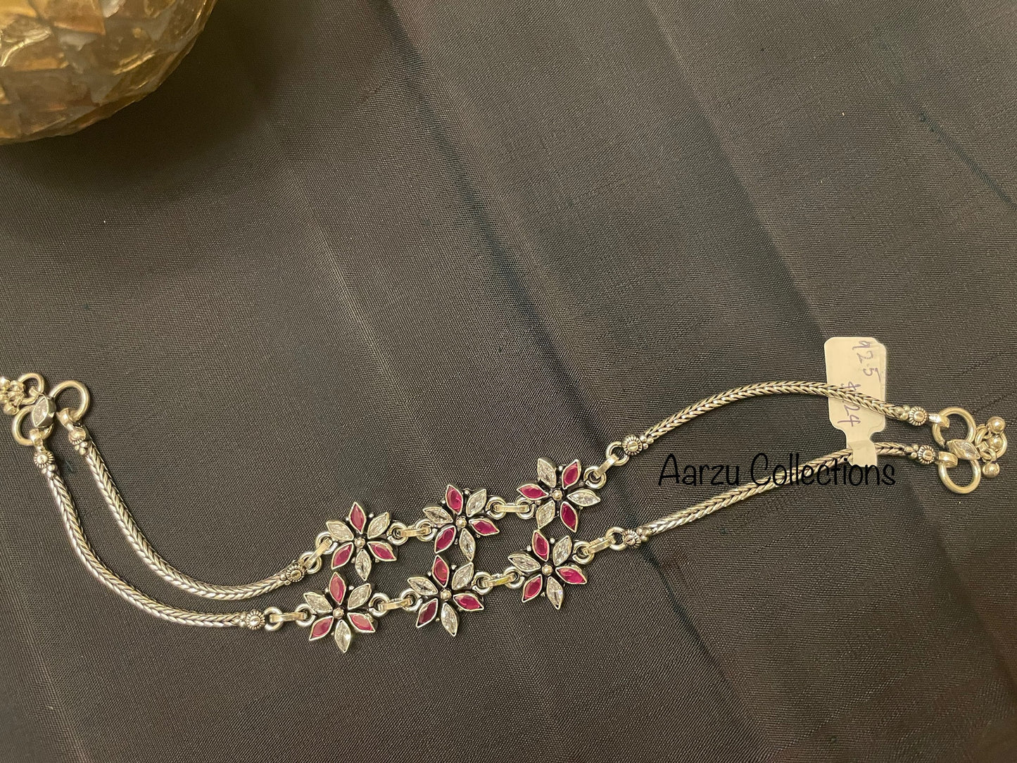 92.5 Silver Anklet