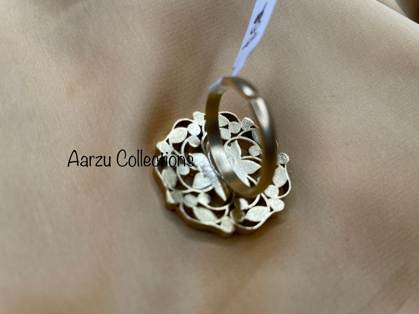 92.5 Silver Adjustable Ring - 14 g