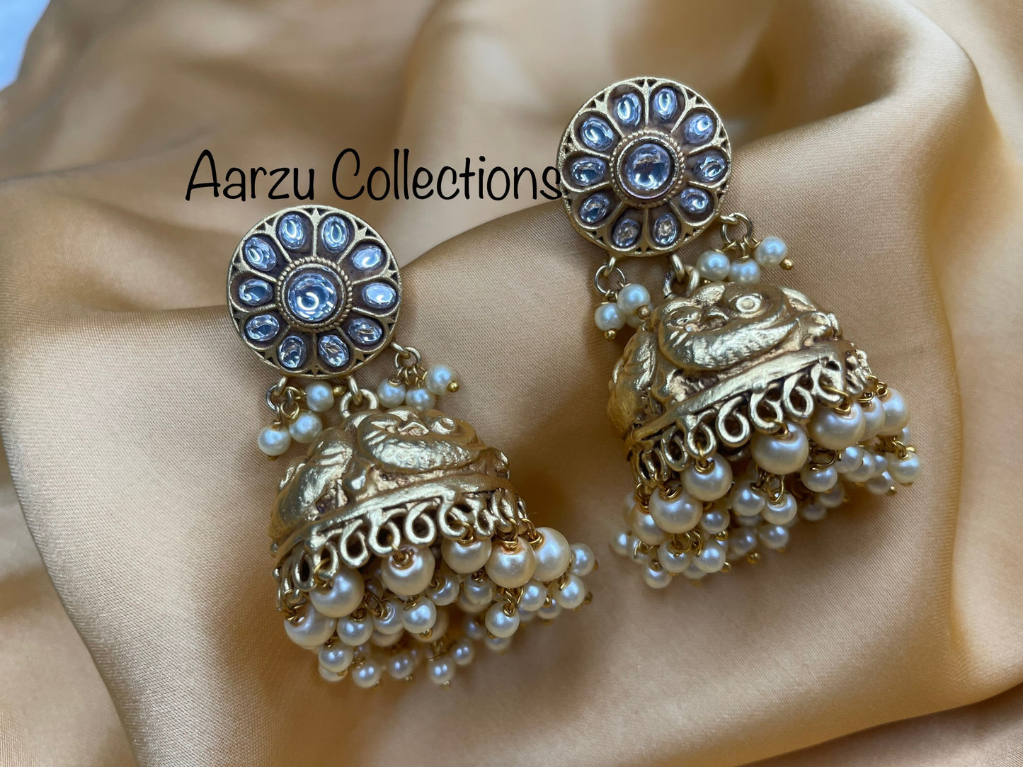 Kundan Jadau Jhumka