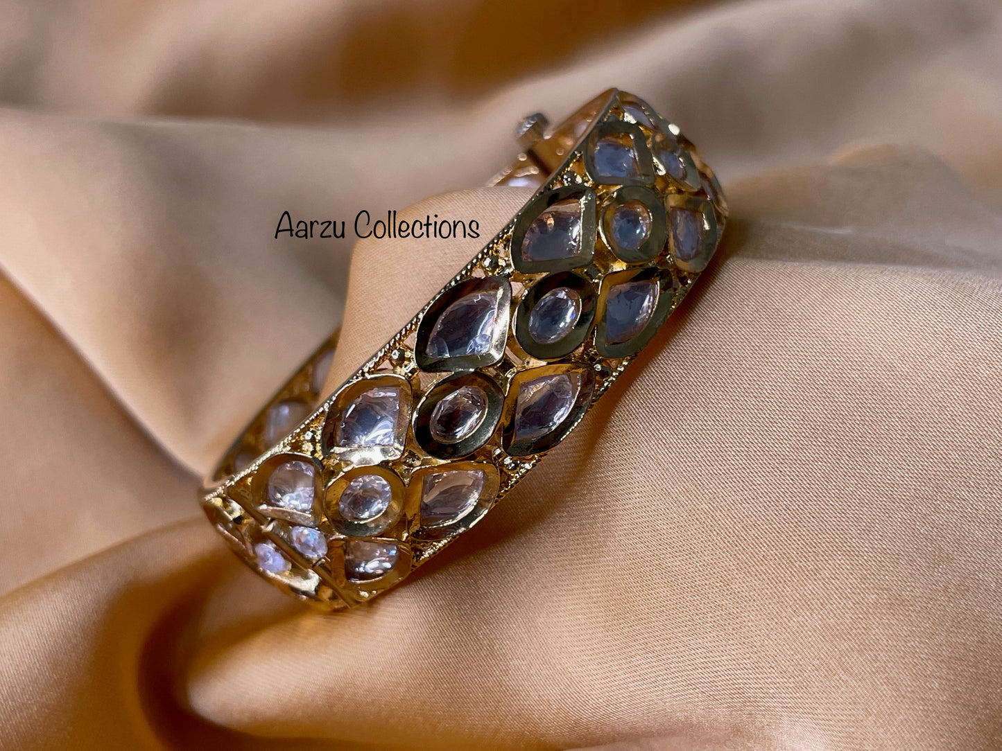 Kundan Openable Kada