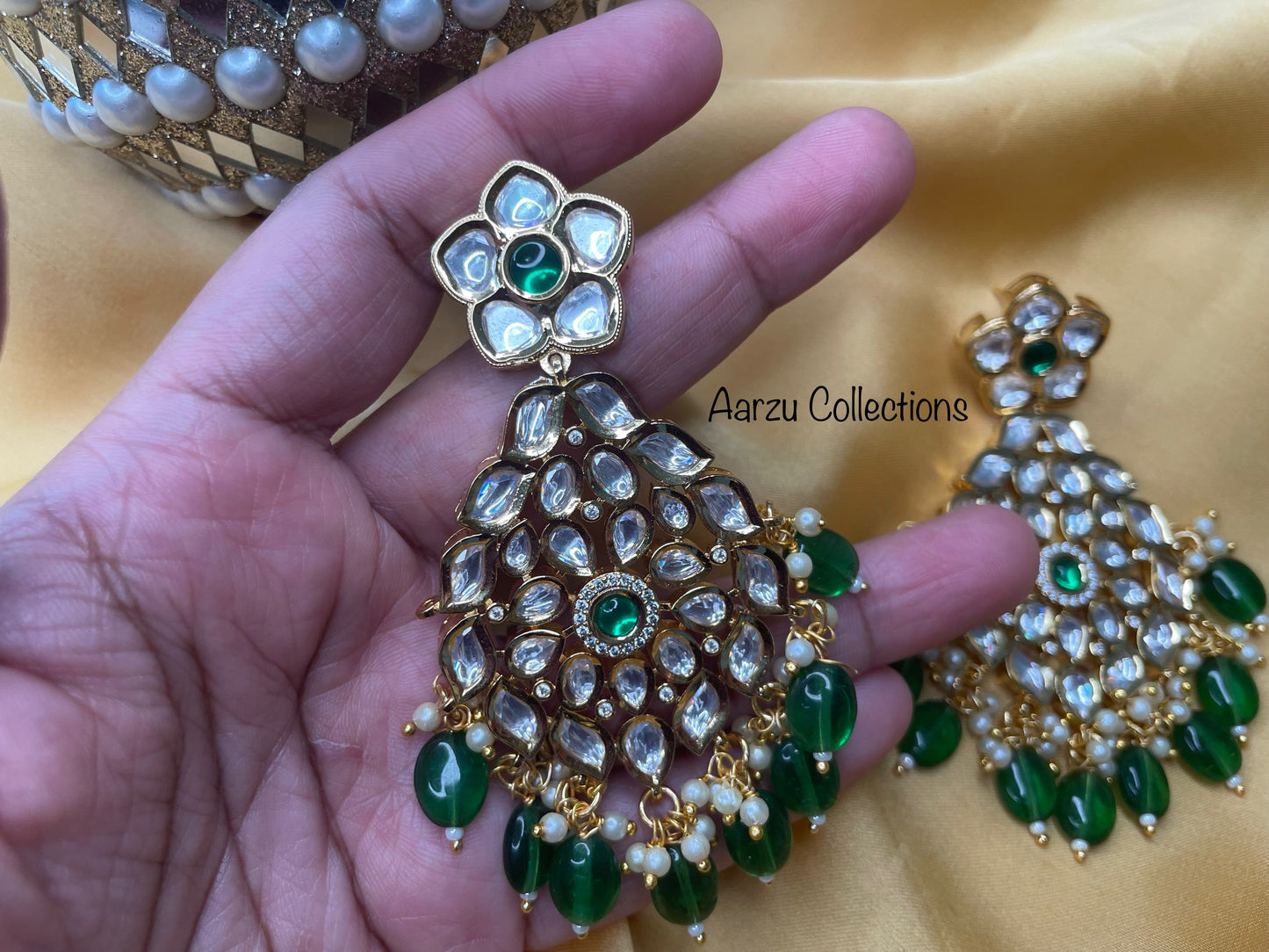 Kundan Statement Earrings