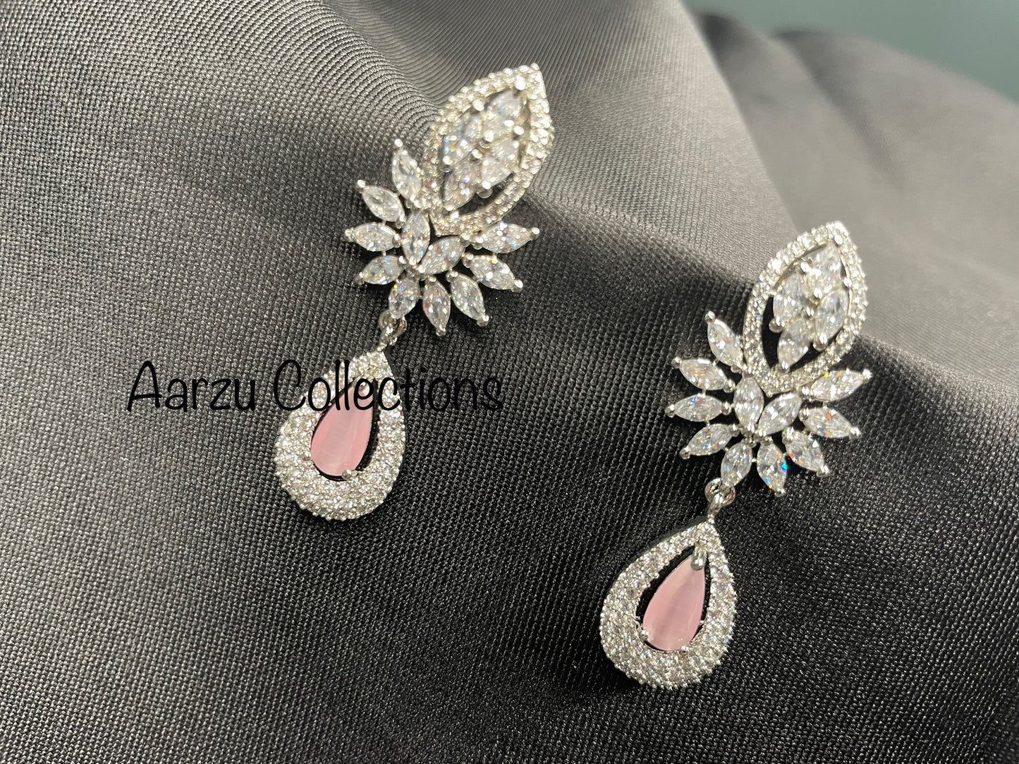 American Diamond Earrings, Sold Separately