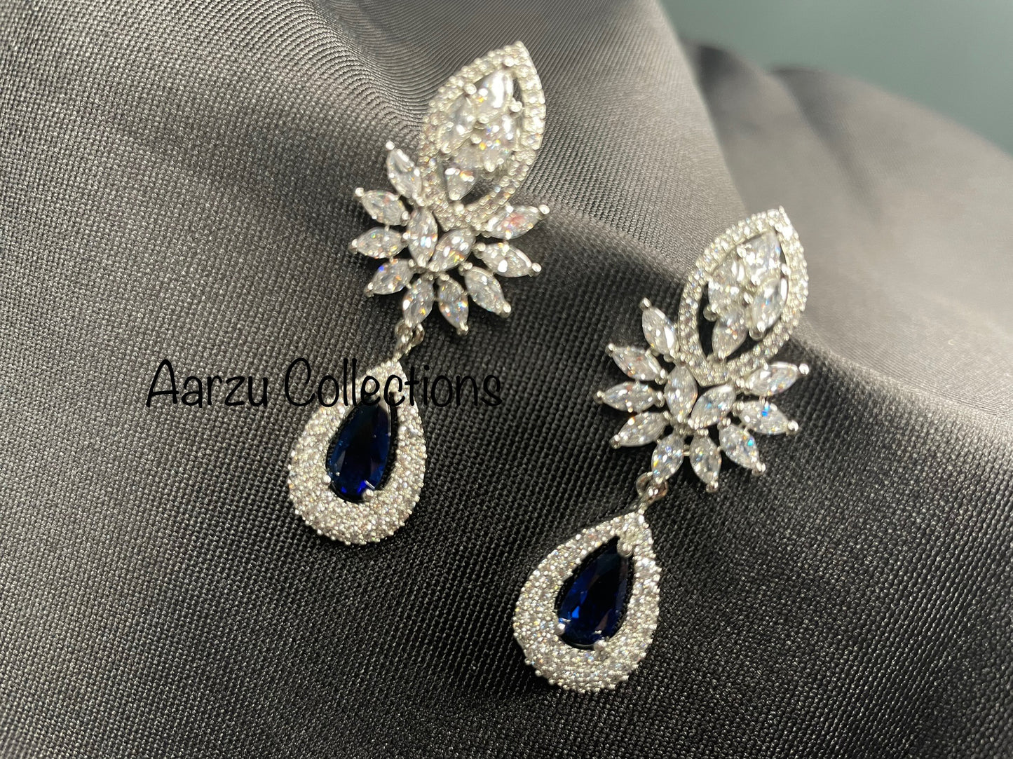 American Diamond Earrings, Sold Separately