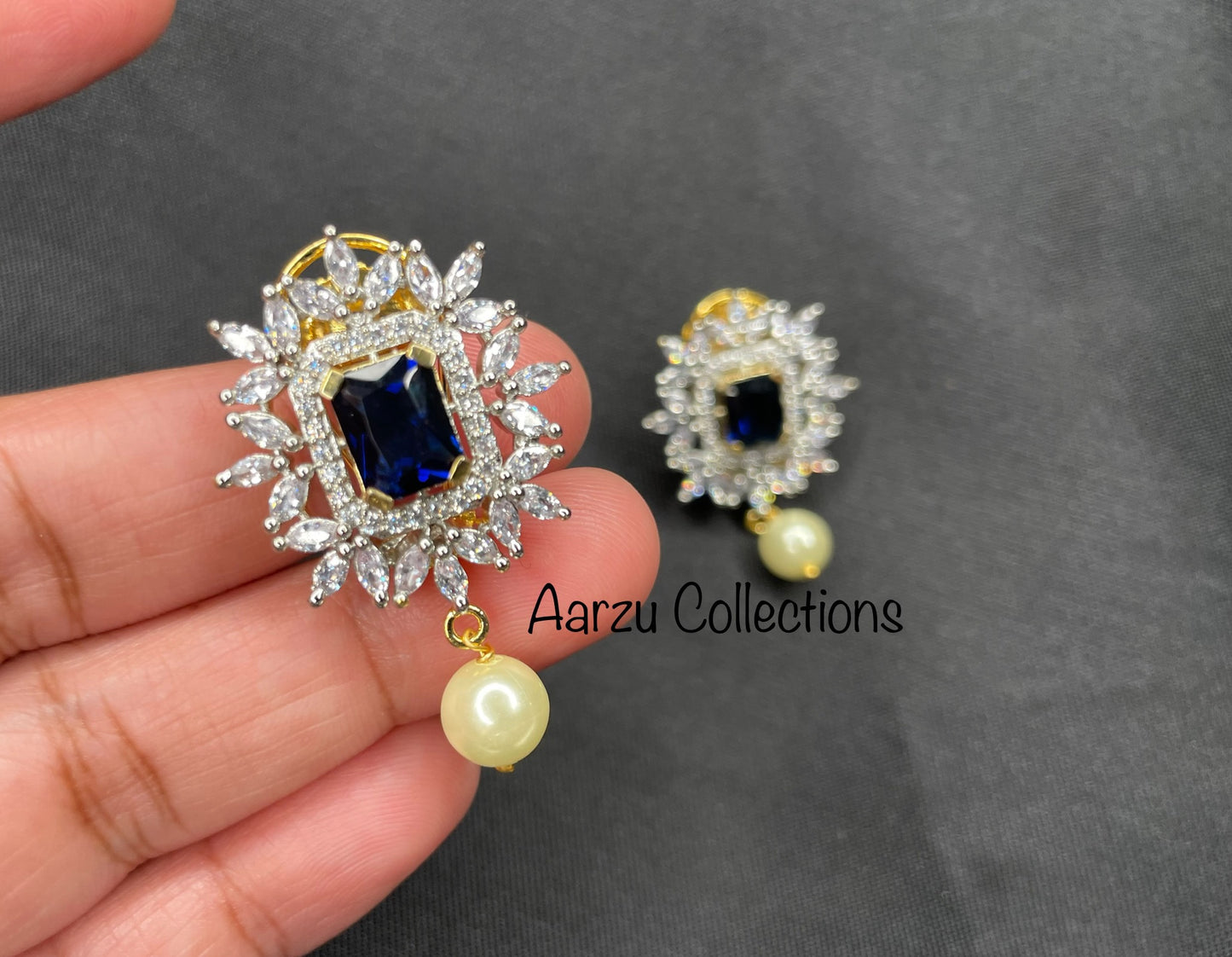 American Diamond Ear Stud