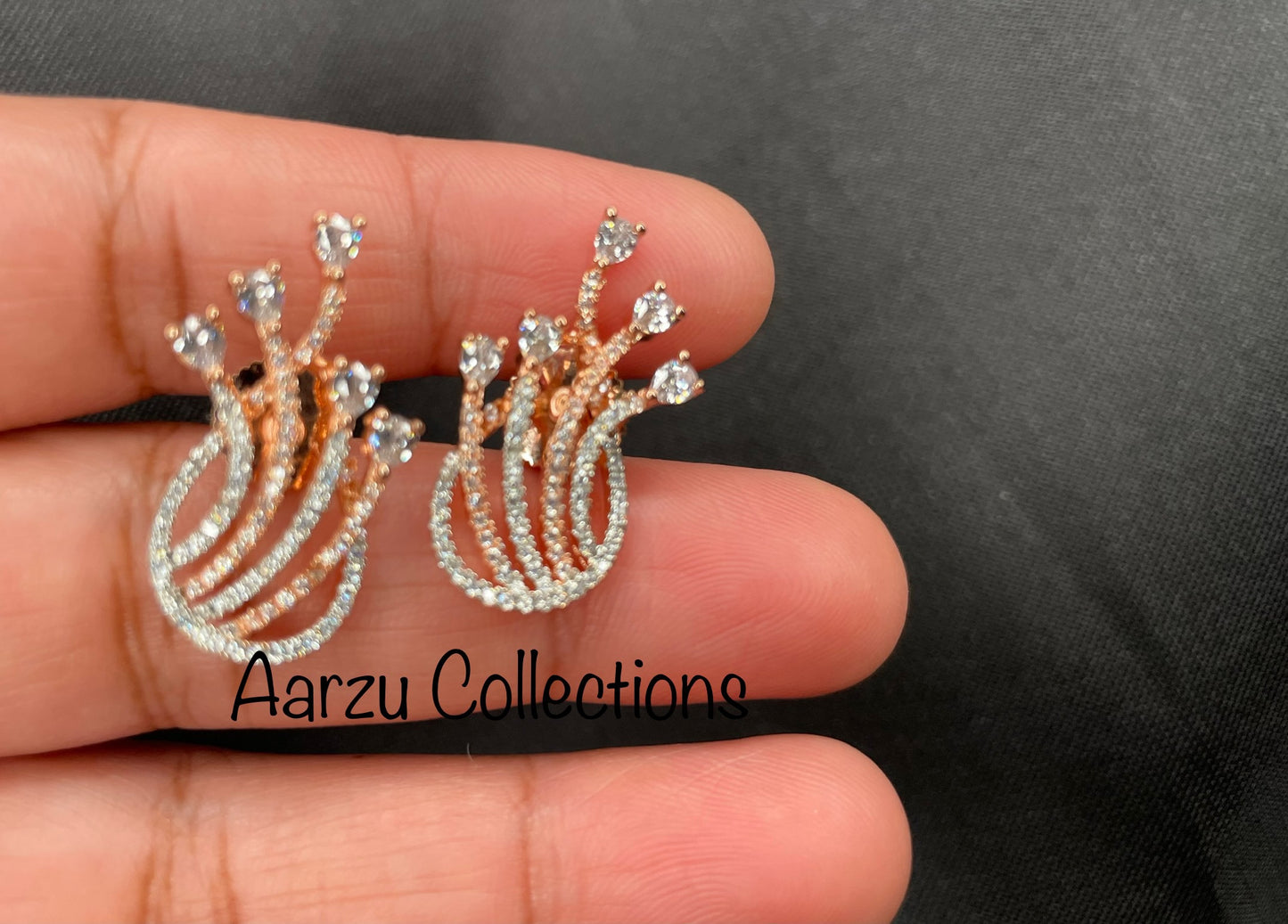 American Diamond Earring, Sold Separately