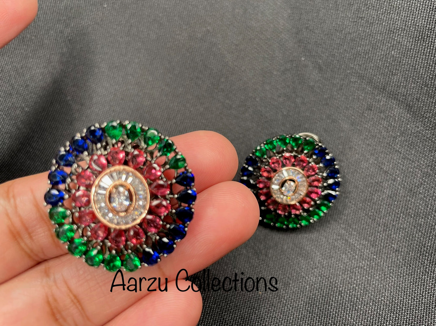 American Diamond Ear Stud