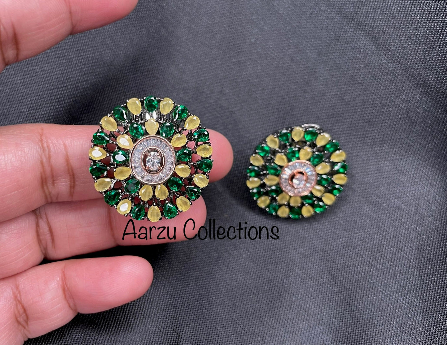 American Diamond Ear Stud
