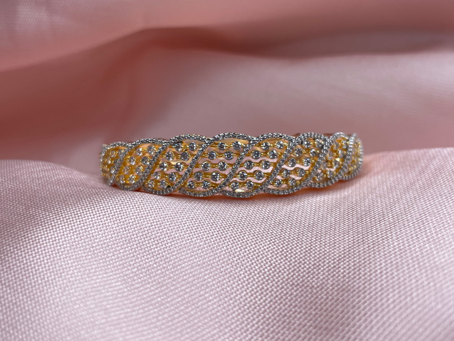 American Diamond Adjustable Bracelet, Sold Separately