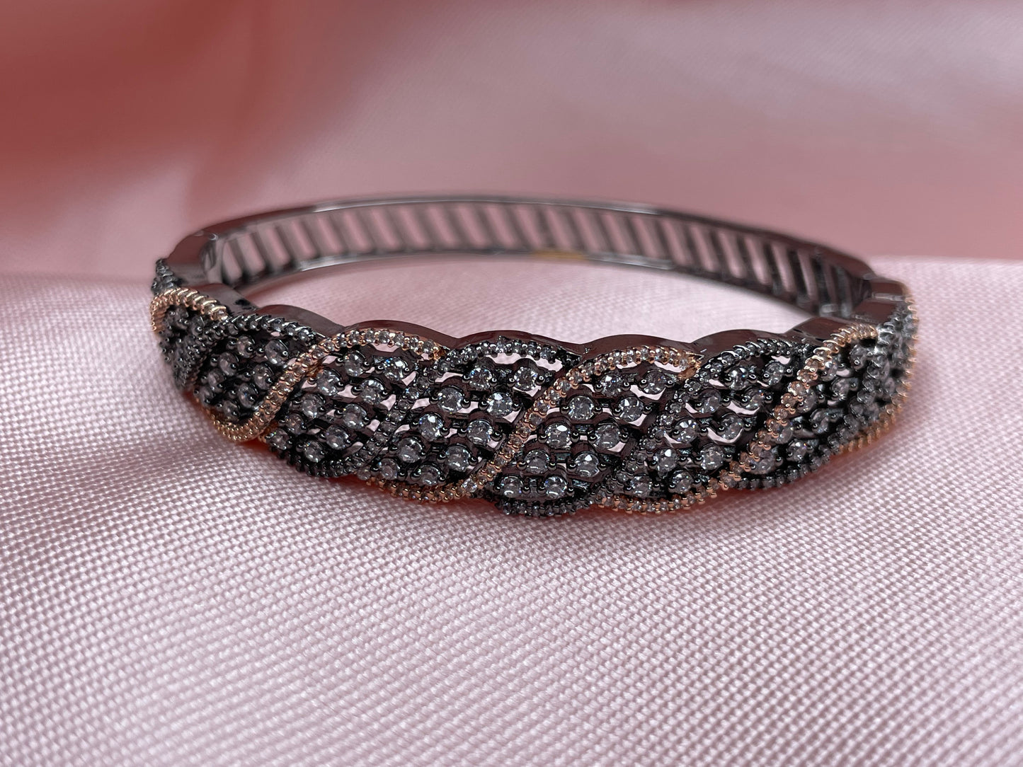 American Diamond Adjustable Bracelet, Sold Separately