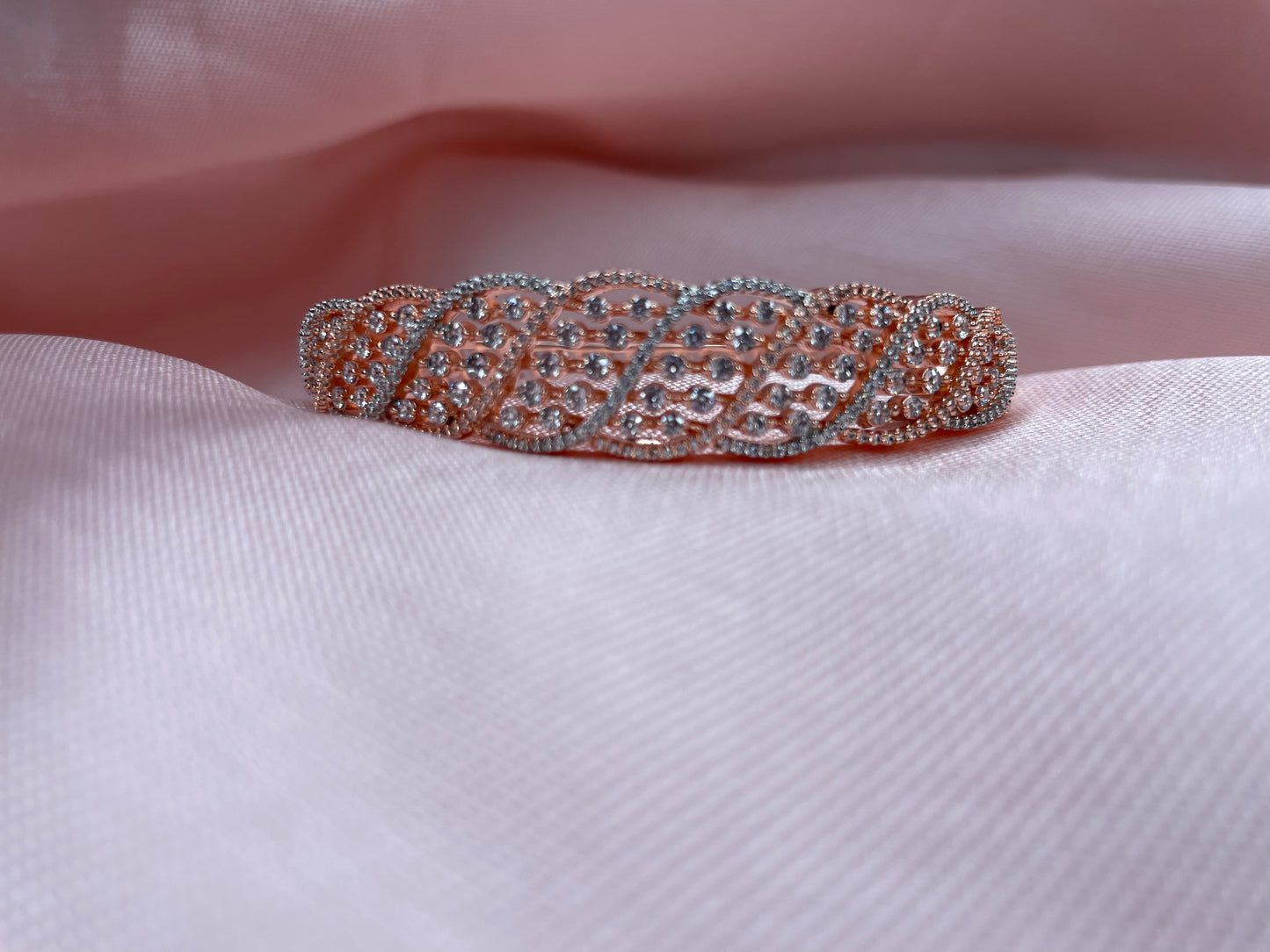 American Diamond Adjustable Bracelet, Sold Separately