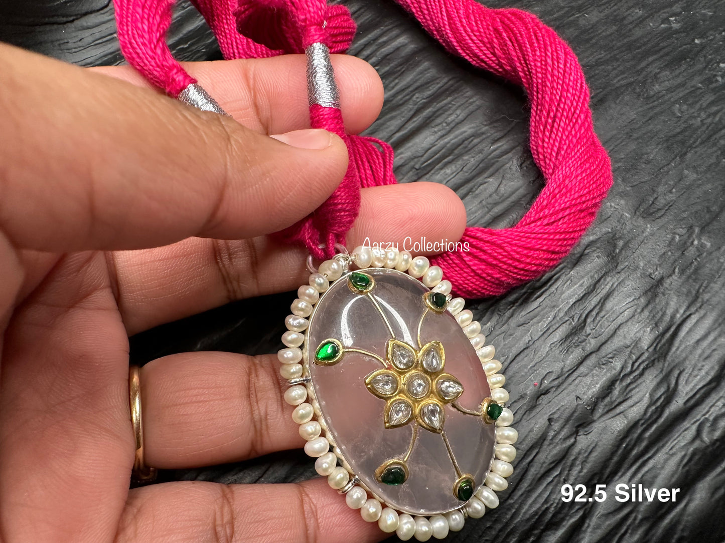 92.5 Silver Pendant - Fusion collection