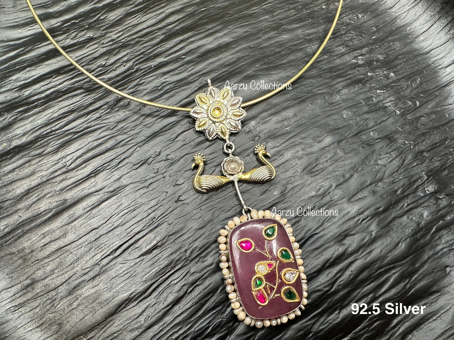 92.5 Silver Pendant - Fusion collection