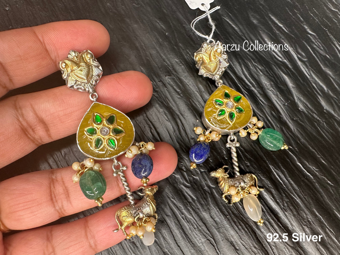 92.5 Silver Fusion Earrings