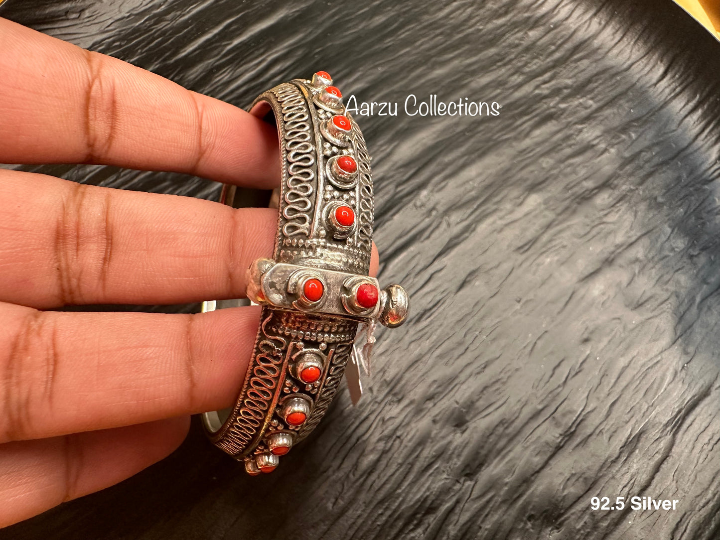 92.5 Silver Designer Kada