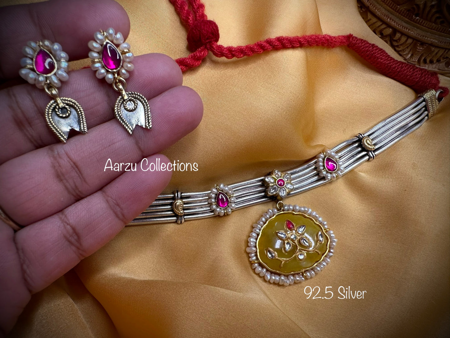 92.5 Silver Choker