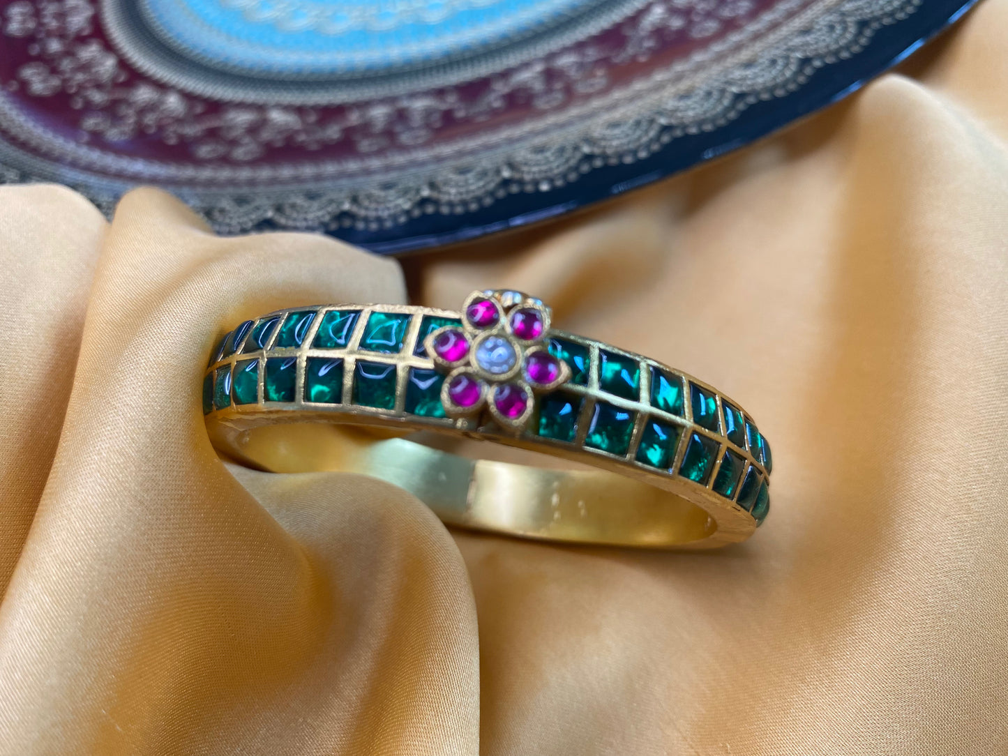 Kundan Jadau Openable Kada