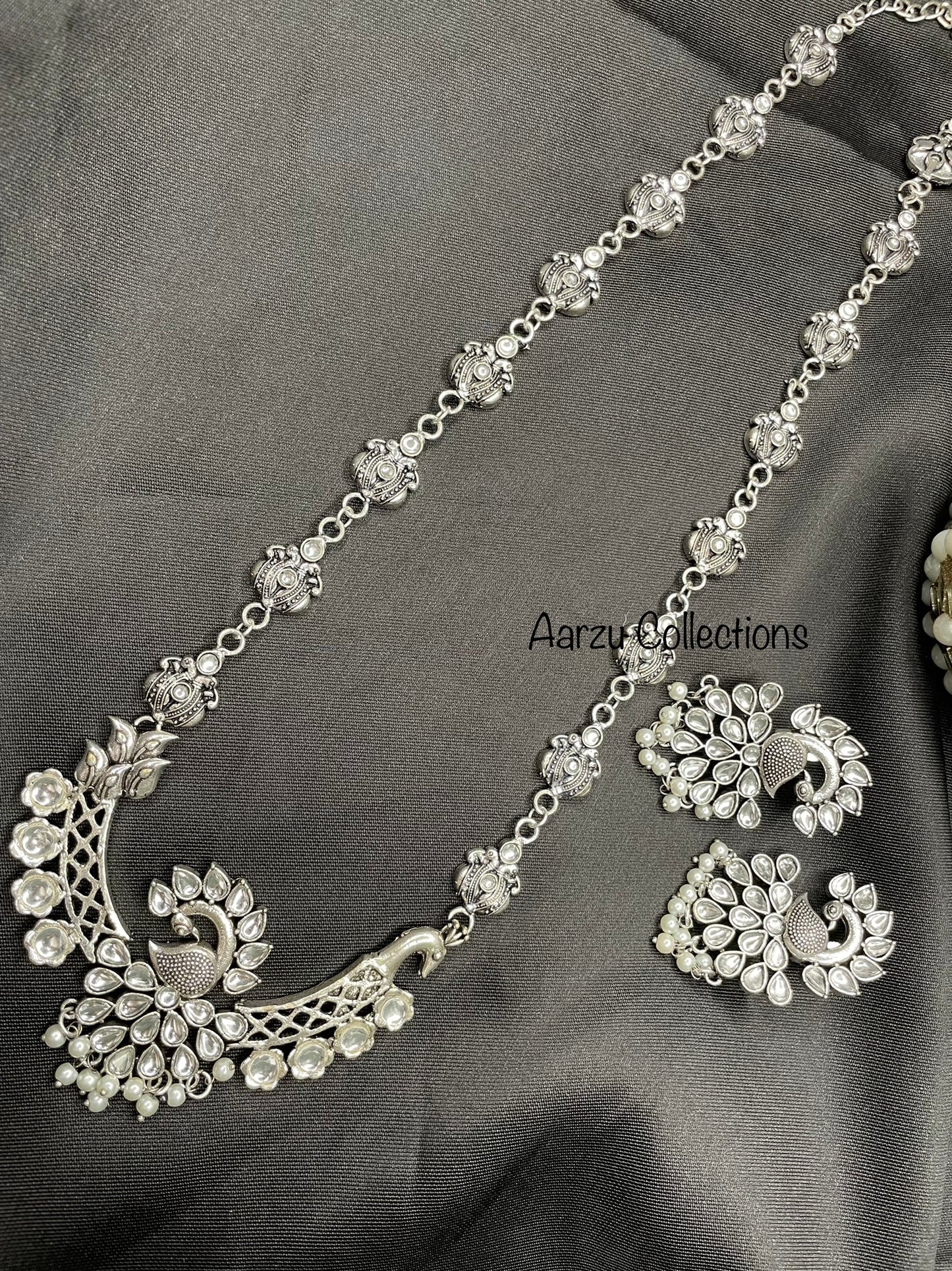 German Silver Necklace Set