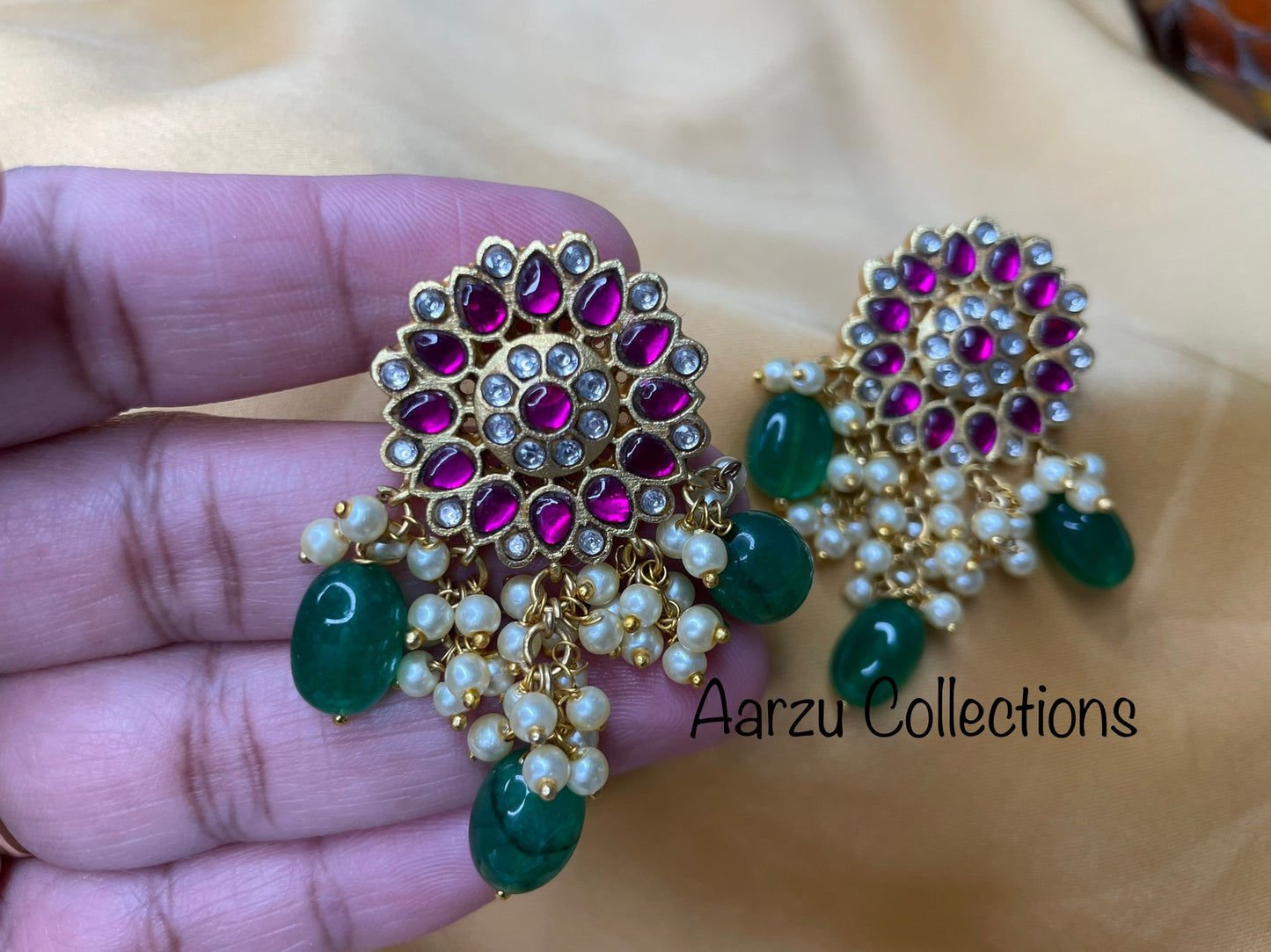 Kundan Jadau Studs