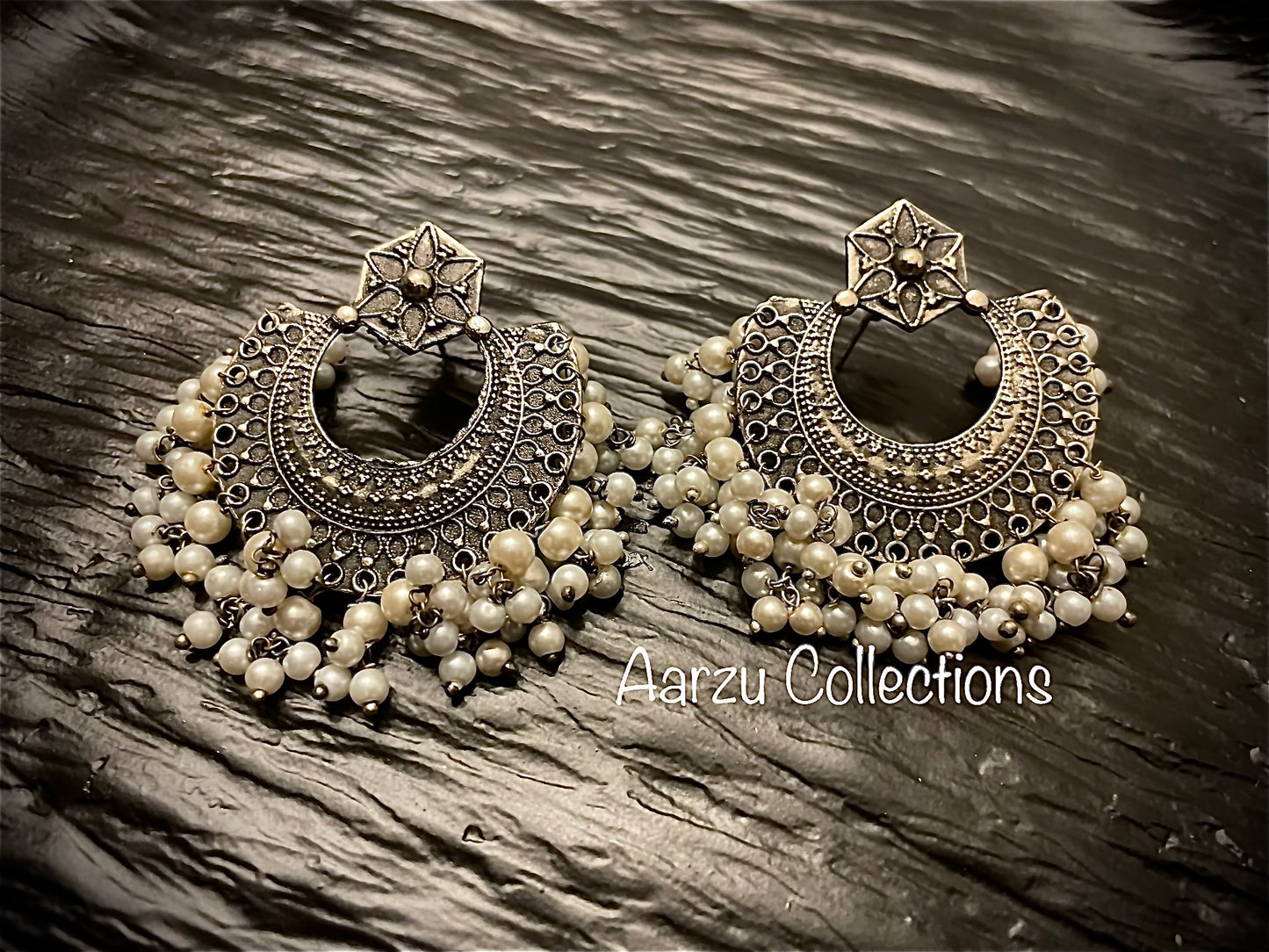 German Silver Earrings
