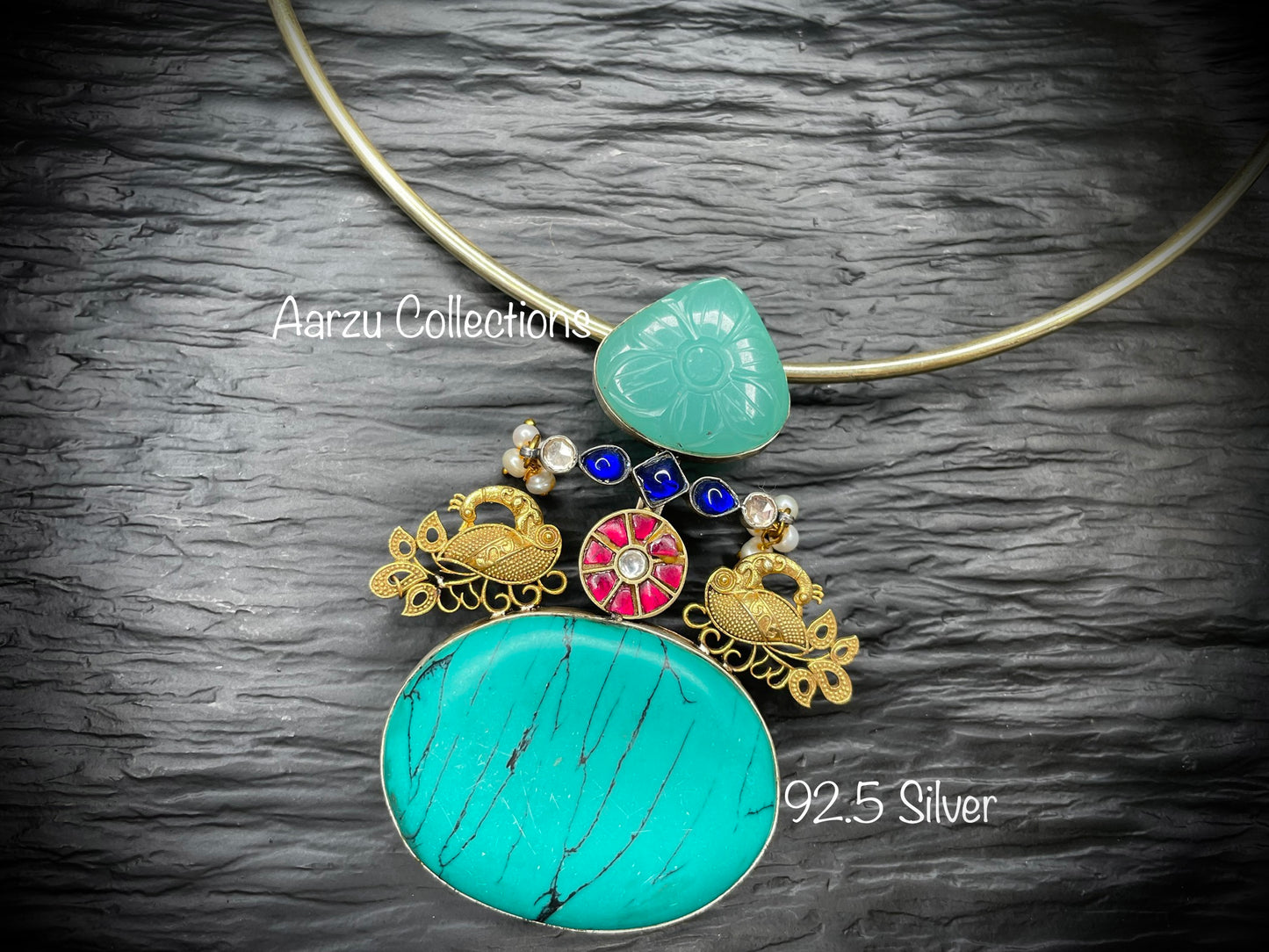 92.5 Silver pendant - Fusion collection