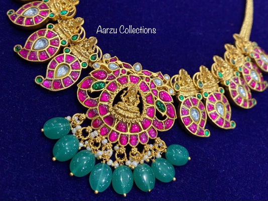 Kundan Jadau Soft Hasli Choker or necklace