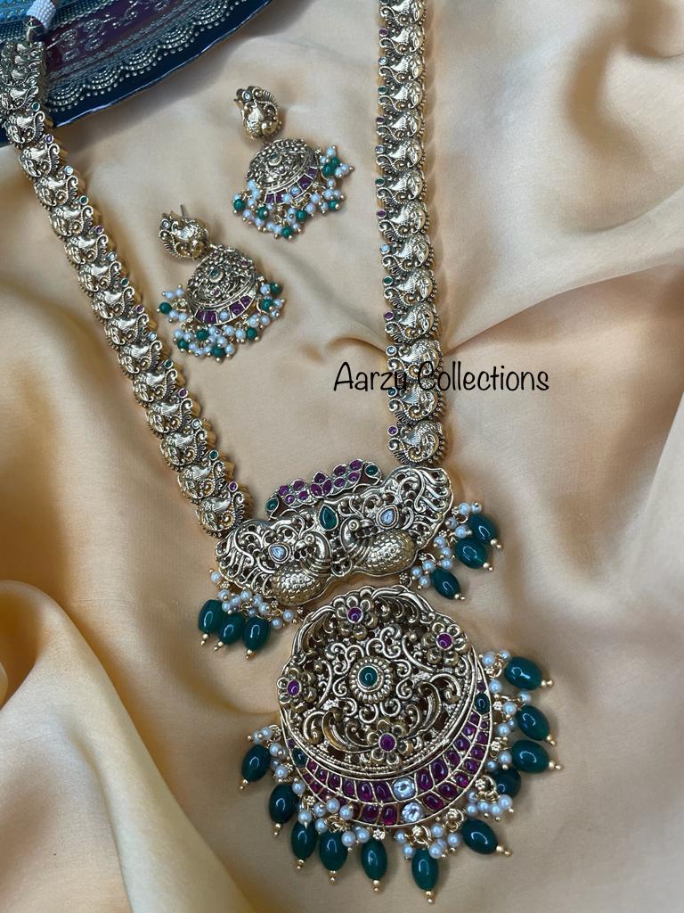 Kemp Long Mala with Earrings